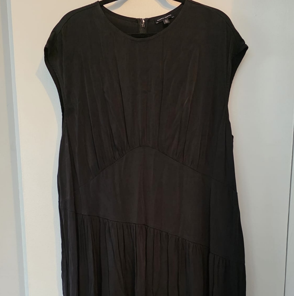 Universal Standard Paloma Tiered Cupro Dress